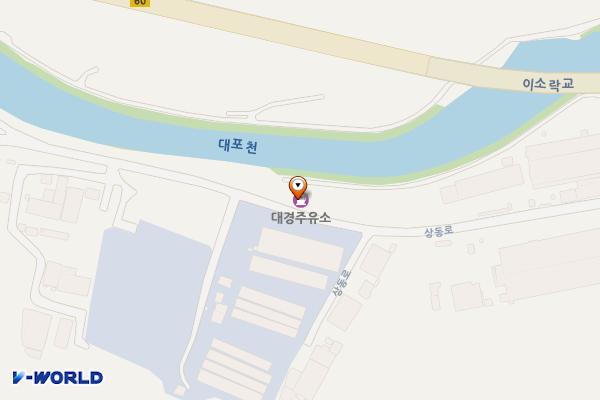 대경주유소 위치 지도 — 경상남도 김해시 상동면 상동로 449