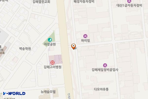 어방녹지대 위치 지도 — 경상남도 김해시 분성로541번길 25 (어방동)