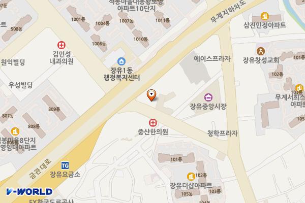 김해장유우체국 위치 지도 — 경상남도 김해시 장유로273