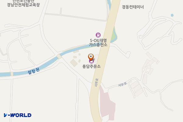 용담주유소 위치 지도 — 경상남도 김해시 진영읍 서부로38번길 6