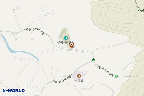 무척산(시민의숲) 공중화장실 위치 지도 — 경상남도 김해시 생림면 안양로46번길 61