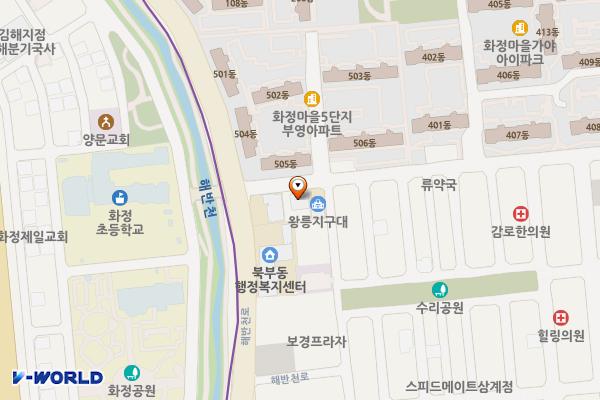 김해삼계동우체국 위치 지도 — 경상남도 김해시 해반천로 168번길6
