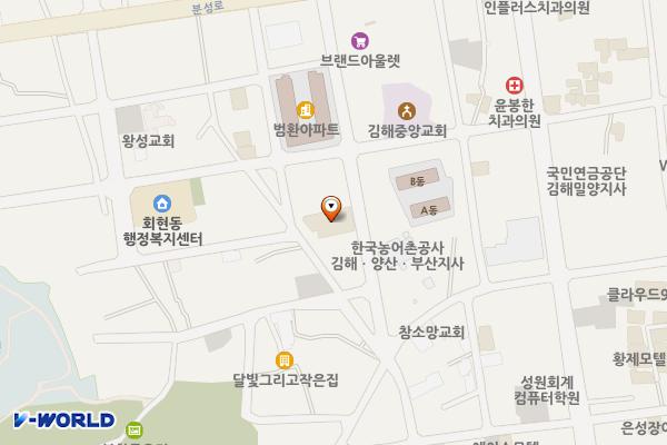 축협마트서상점 위치 지도 — 경상남도 김해시 분성로308번길 18