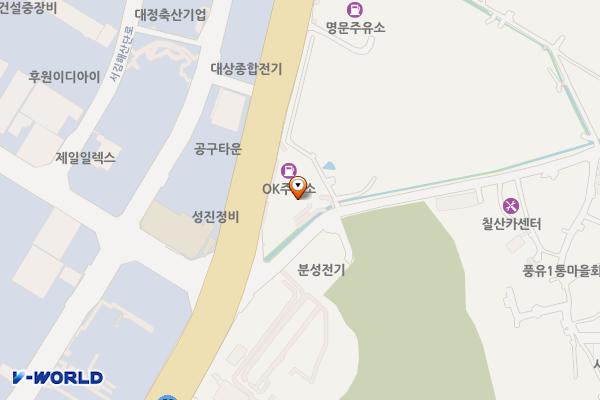 칠산충전소 위치 지도 — 경상남도 김해시 금관대로 916 (풍유동)