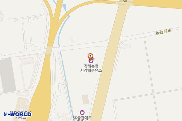 김해농협 서김해주유소 위치 지도 — 경상남도 김해시 금관대로 1013 (풍유동)