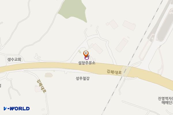 설창주유소 위치 지도 — 경상남도 김해시 진영읍 김해대로 793