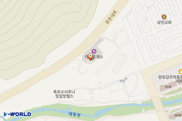 대청주유소 위치 지도 — 경상남도 김해시 금관대로 328 (대청동)