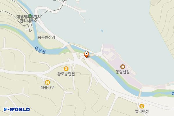 인공폭포(동림선원) 공중화장실 위치 지도 — 경상남도 김해시 대청동 796-1