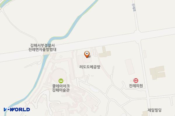 김해분청도자박물관 화장실(장애인) 위치 지도 — 경상남도 김해시 진례면 분청로 17