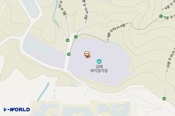 하키경기장옥외화장실 위치 지도 — 경상남도 김해시 신어산길 44 (삼방동)