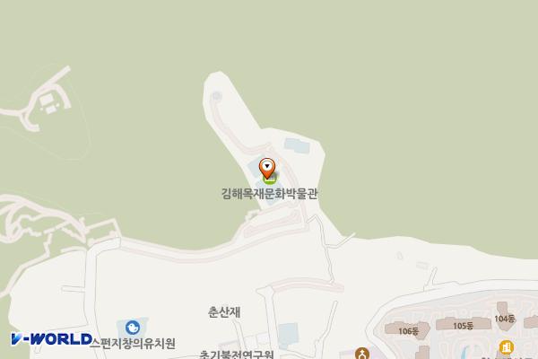 김해목재문화박물관 위치 지도 — 경상남도 김해시 관동로27번길 5-49