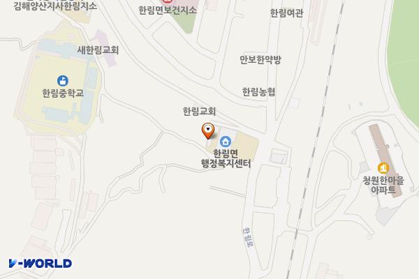 한림면행정복지센터 화장실 위치 지도 — 경상남도 김해시 한림면 한림로 369