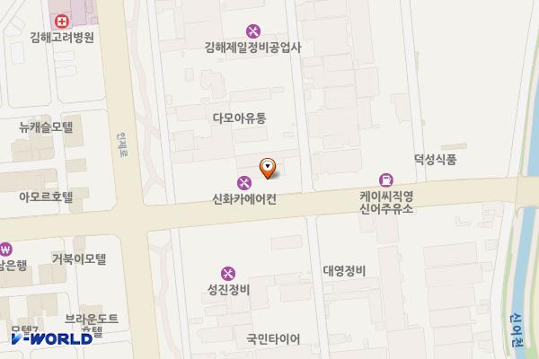 김해어방LPG충전소 위치 지도 — 경상남도 김해시 분성로 555 (어방동)