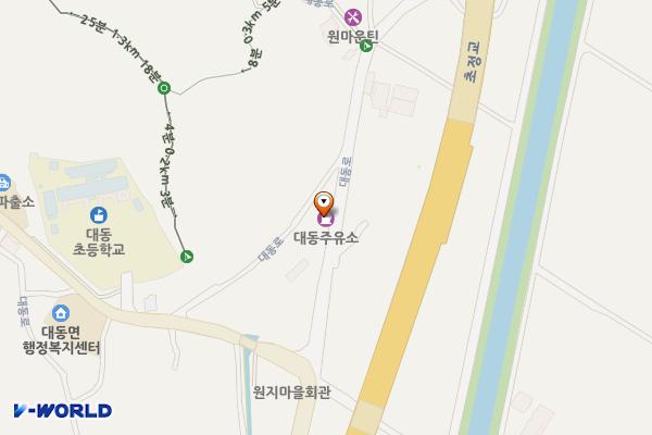 대동주유소 위치 지도 — 경상남도 김해시 대동면 대동로 645