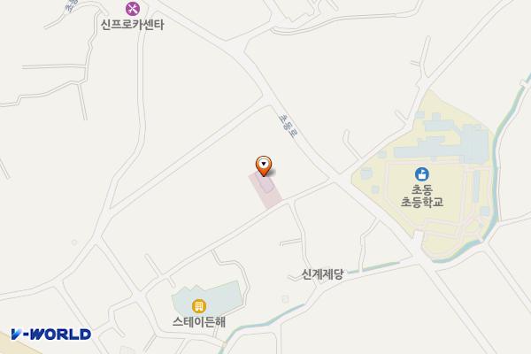 초동면보건지소 위치 지도 — 경상남도 밀양시 초동면 신호2길 8