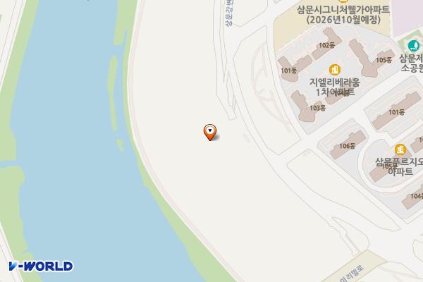 삼문파크골프장 위치 지도 — 경상남도 밀양시 삼문동 643