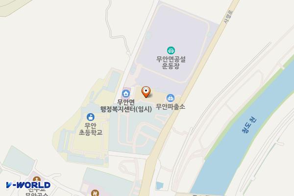 무안119지역대 화장실 위치 지도 — 경상남도 밀양시 무안면 사명로 541