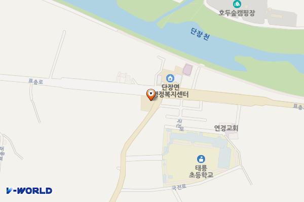 단장파출소 위치 지도 — 경상남도 밀양시 단장면 표충로 356
