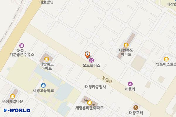 죽도동 노상15 위치 지도 — 경상북도 포항시 북구 상대로23