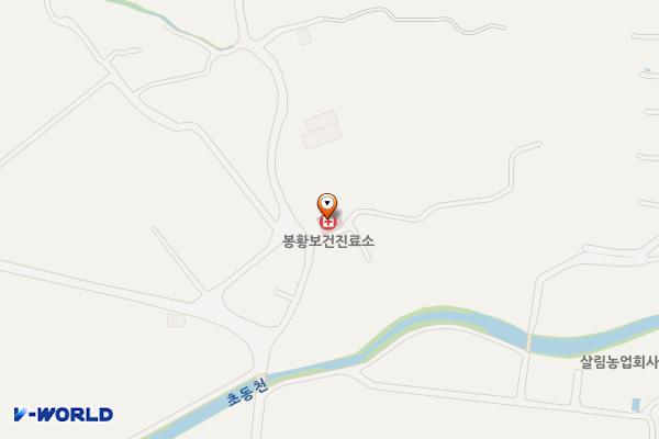 봉황보건진료소 위치 지도 — 경상남도 밀양시 초동면 봉황중앙길 10-3