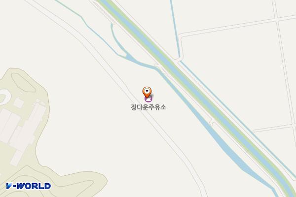 정다운주유소 위치 지도 — 경상남도 밀양시 상남면 상남로 650