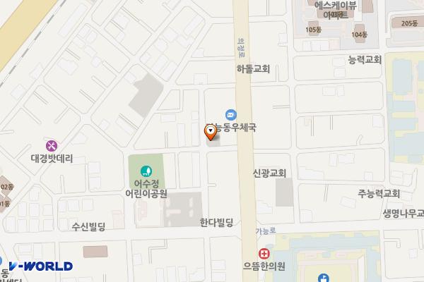 가능동 제6공영주차장 위치 지도 — 경기도 의정부시 가능동 676-7