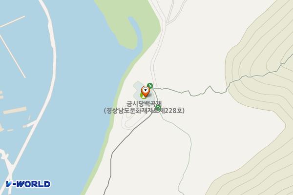 금시당 공용화장실 위치 지도 — 경상남도 밀양시 활성로 24-183