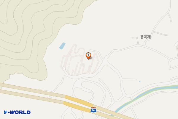 밀양시립요양원 위치 지도 — 경상남도 밀양시 산외면 금곡1길 40
