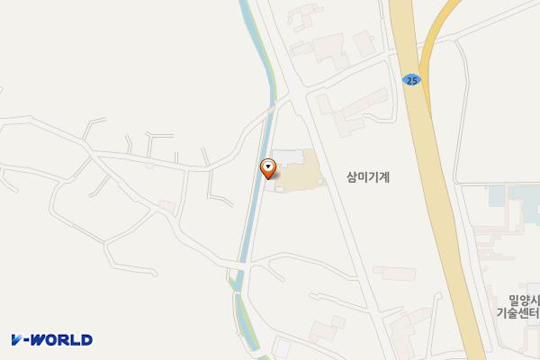 상남면행정복지센터 위치 지도 — 경상남도 밀양시 상남면 상남로 1031