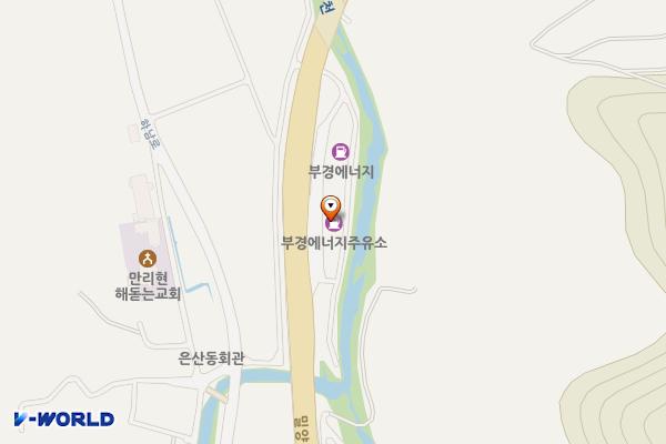 부경에너지주유소 위치 지도 — 경상남도 밀양시 하남읍 밀양대로 630
