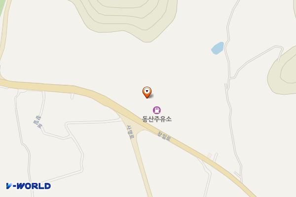 동산주유소 화장실 위치 지도 — 경상남도 밀양시 무안면 창밀로 2405