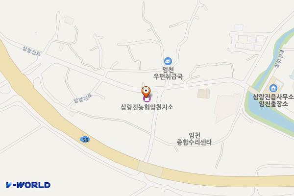 삼랑진농협주유소(임천리) 위치 지도 — 경상남도 밀양시 삼랑진로 1319