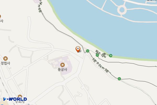 용두산 달팽이전망대 위치 지도 — 경상남도 밀양시 용두동안길 32-3
