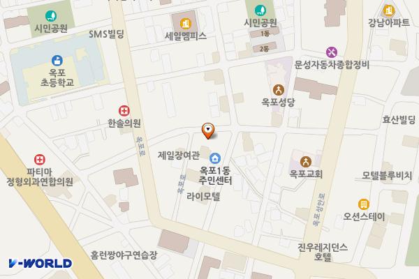 거제옥포동우체국 1층 위치 지도 — 경상남도 거제시 옥포로10길 12, 거제옥포동우체국 (옥포동)
