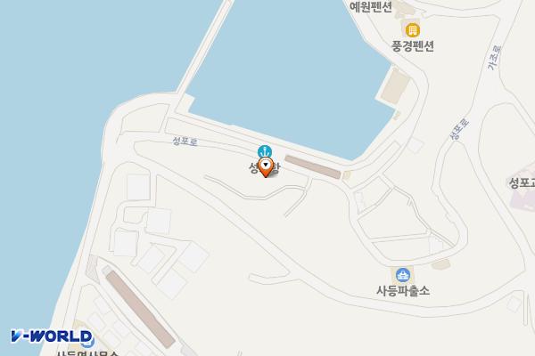 거제사등우체국 1층 위치 지도 — 경상남도 거제시 사등면 성포로 144, 거제사등우체국