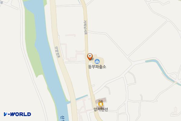 동부파출소 1층 위치 지도 — 경상남도 거제시 동부면 거제남서로 3118, 거제경찰서동부치안센터