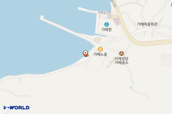 가배항2 위치 지도 — 경상남도 거제시 동부면 가배리 693-10