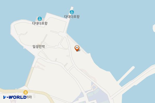 다포물양장 위치 지도 — 경상남도 거제시 남부면 다포리 199-9