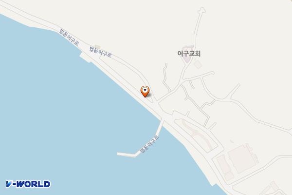 어구마을 위치 지도 — 경상남도 거제시 둔덕면 법동어구로 510