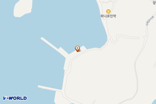 학산물양장 위치 지도 — 경상남도 거제시 둔덕면 학산3길 78