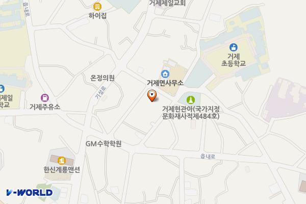 거제전통시장 위치 지도 — 경상남도 거제시 거제면 읍내로2길 28, 거제종합시장