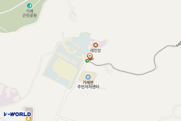 계룡산등산로(거제면) 위치 지도 — 경상남도 거제시 거제면 동상3길 33