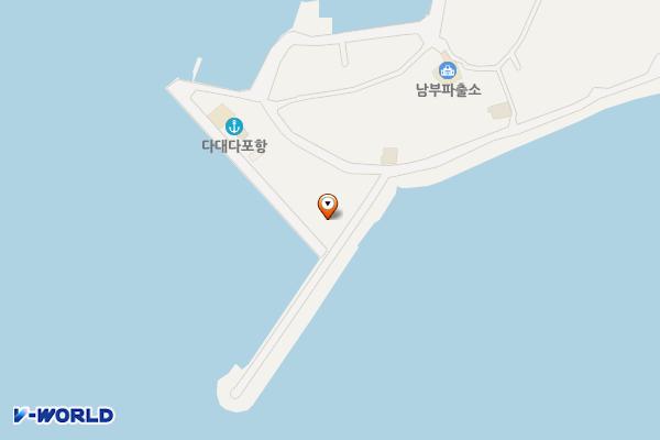 다대물양장 위치 지도 — 경상남도 거제시 남부면 다대5길 60-1
