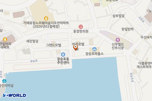 장승포항(지심도 도선) 위치 지도 — 경상남도 거제시 장승포로 56-20 (장승포동)