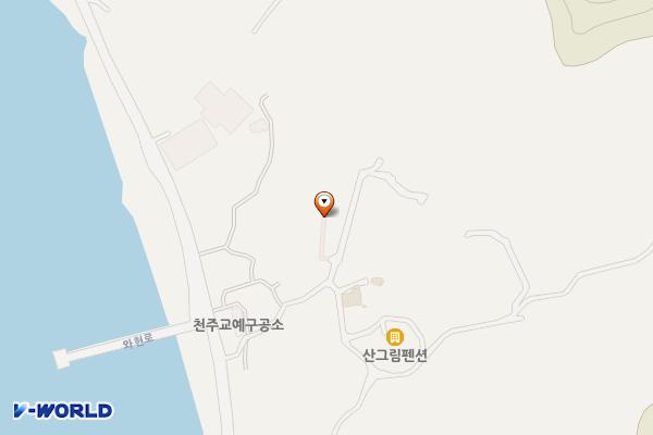 예구마을 주민공동광장 위치 지도 — 경상남도 거제시 일운면 와현리 255