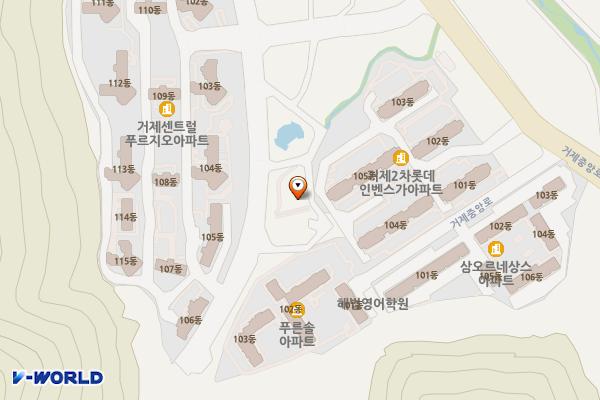 문동 어린이공원 위치 지도 — 경상남도 거제시 문동1길 57 (문동동)