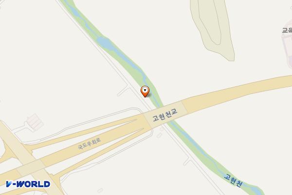 고가도로 밑 위치 지도 — 경상남도 거제시 문동2길 64 (문동동)
