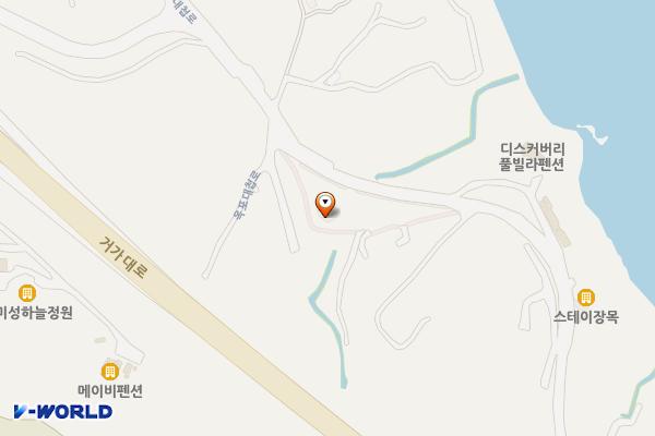 매미성 주차장 위치 지도 — 경상남도 거제시 장목면 옥포대첩로 1267