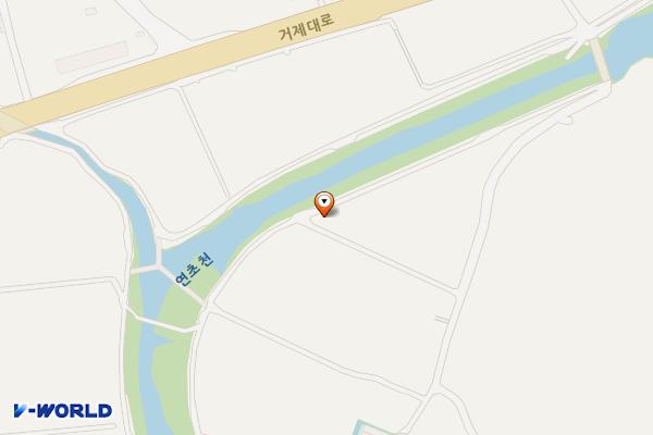 연초천 위치 지도 — 경상남도 거제시 연초면 연사리 114-1