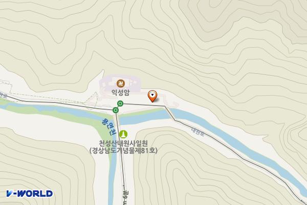 산문주차장 위치 지도 — 경남 양산시 하북면 평산로 138-2013